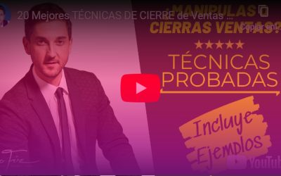 20 mejores Técnicas de Cierre de Ventas