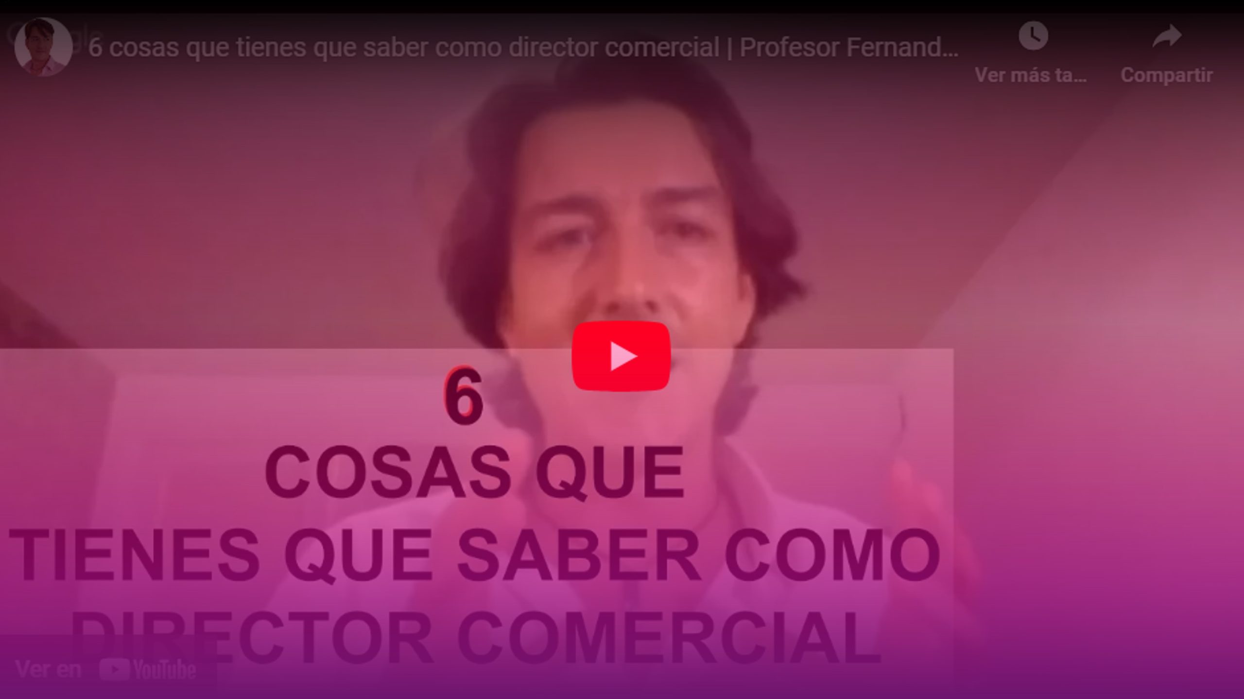 6 cosas que tienes que saber como director comercial